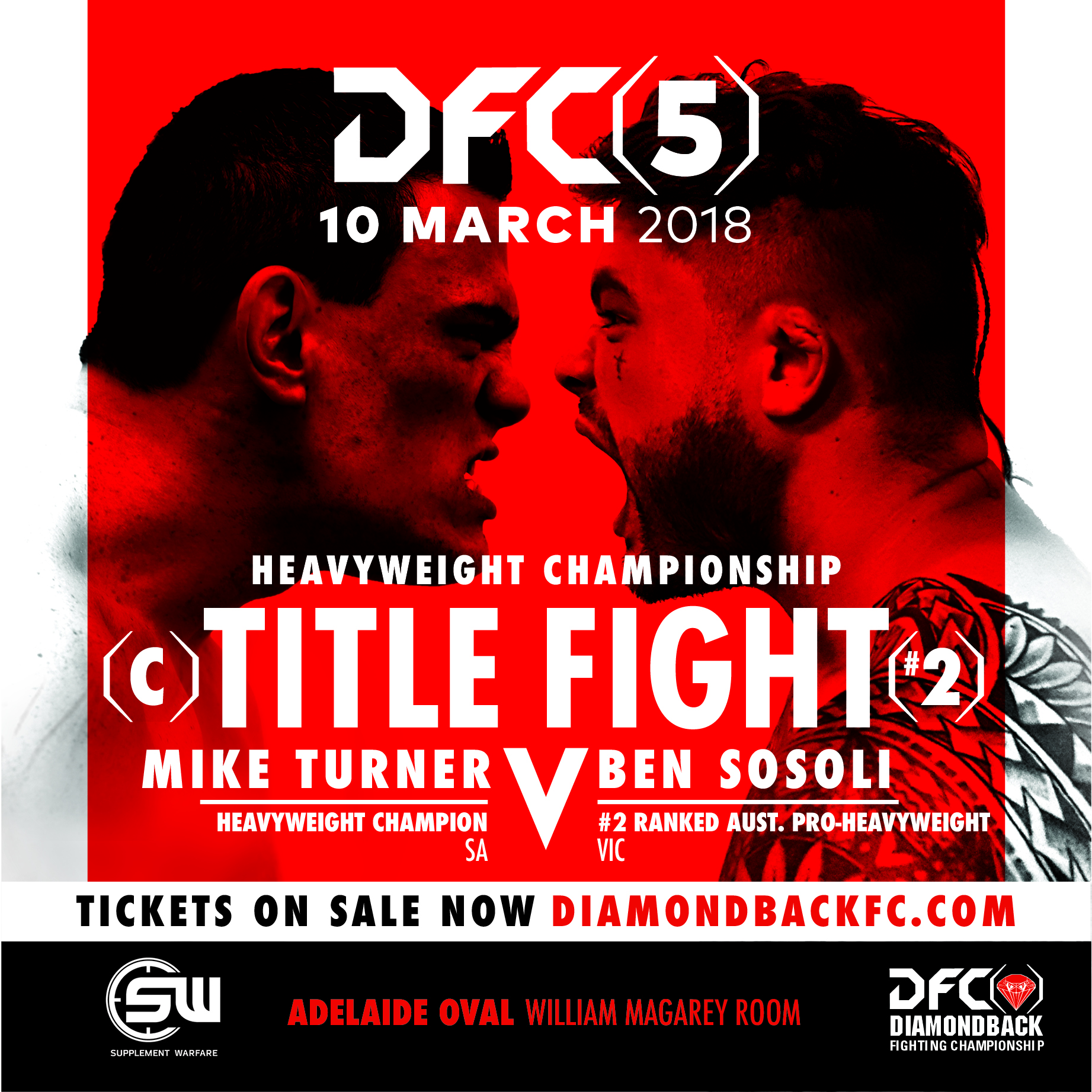 DFC5 Title Fight Poster