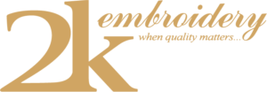 2K Embroidery Logo